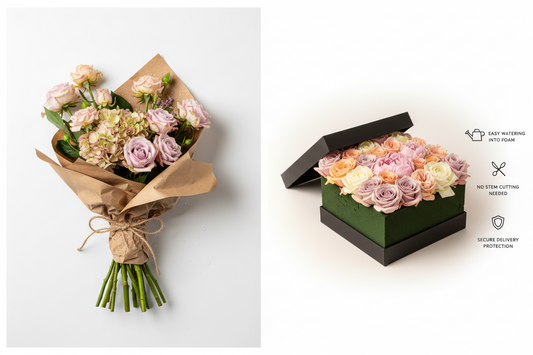 Perbedaan Bloom Box dengan Buket Bunga Biasa, Mana yang Cocok?