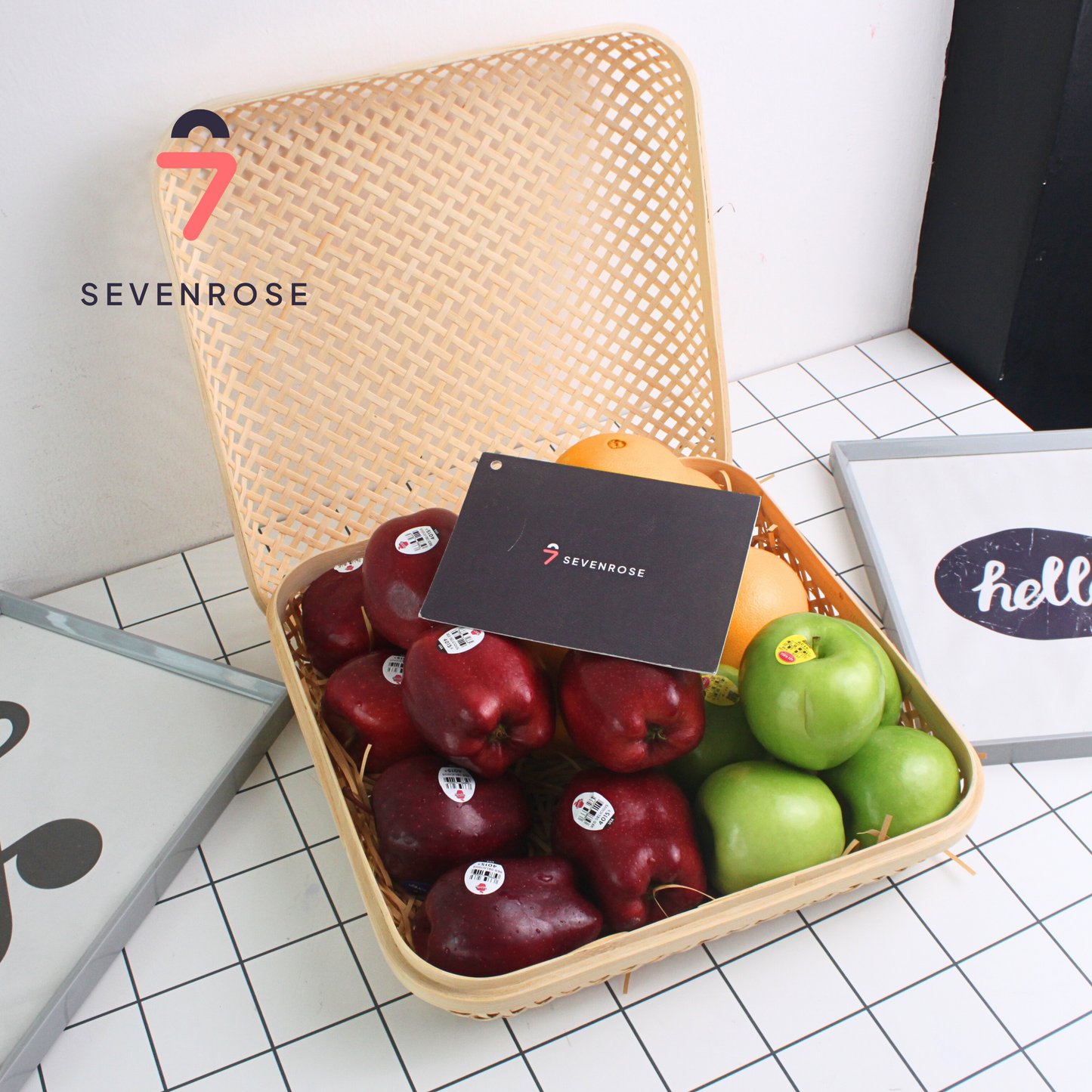 Rattan Box Fruit Hampers