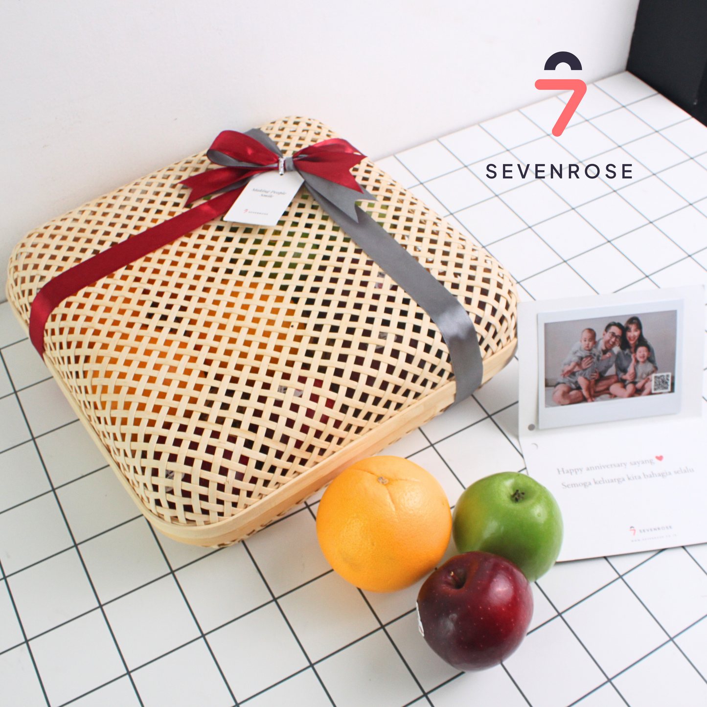 Rattan Box Fruit Hampers