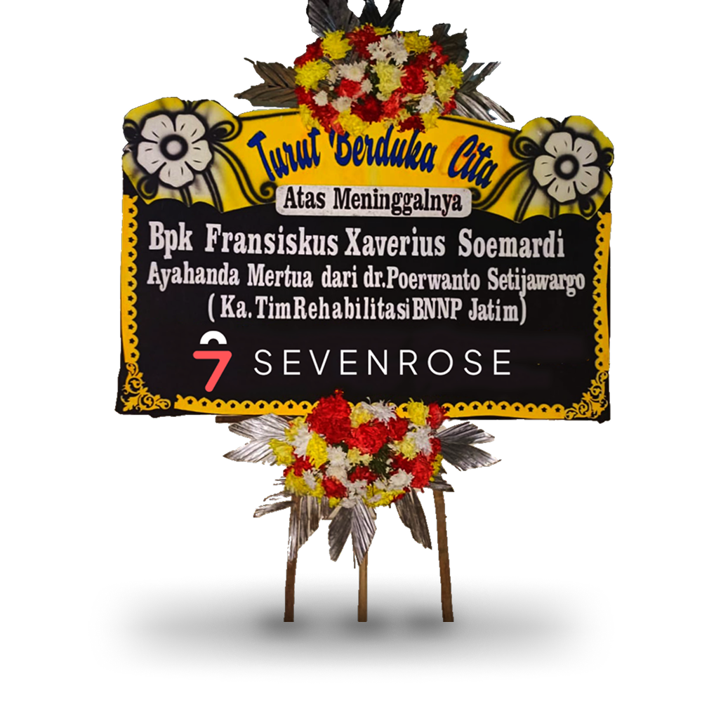 Papan Bunga, Black, Duka Cita