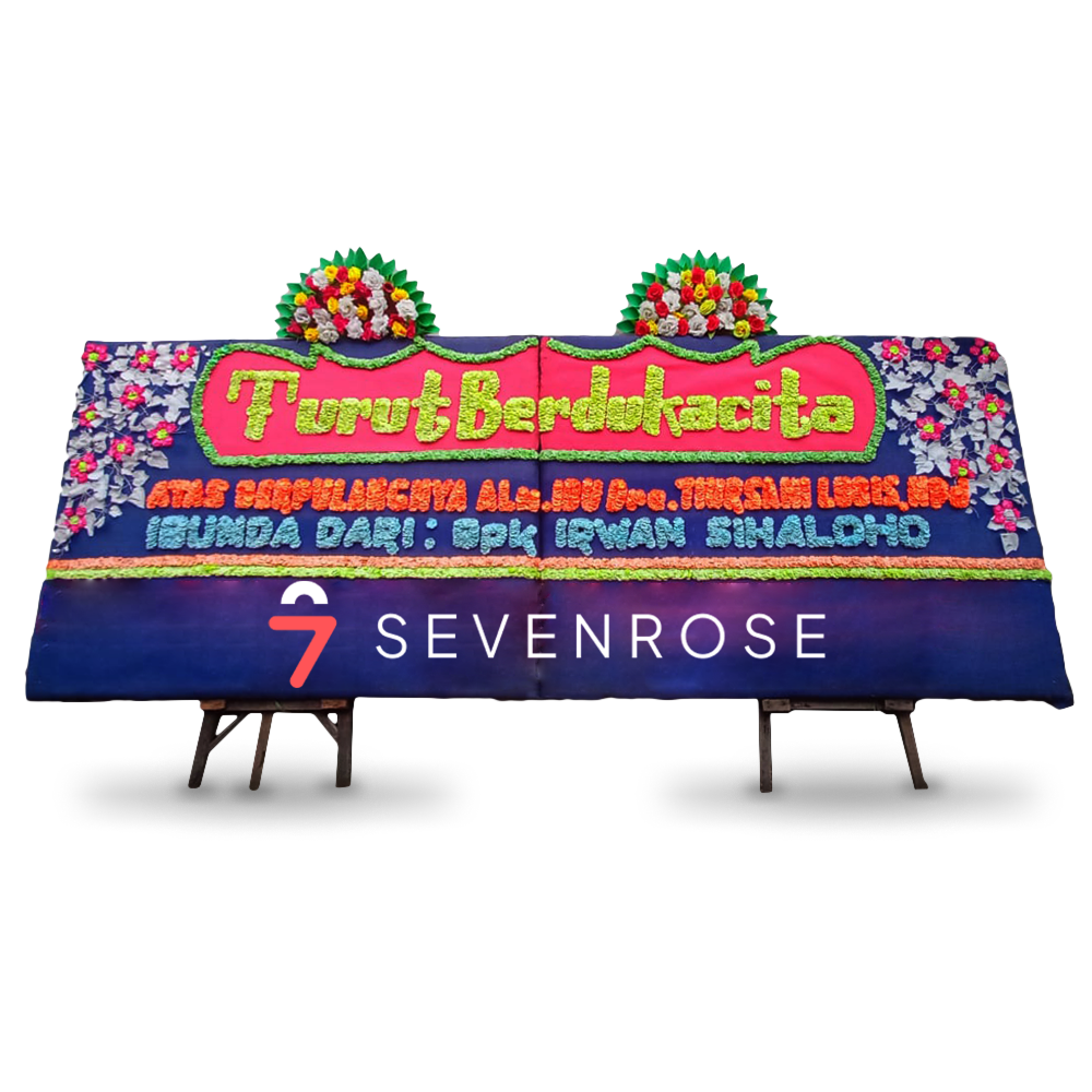 Papan Bunga, Duka Cita, Blue