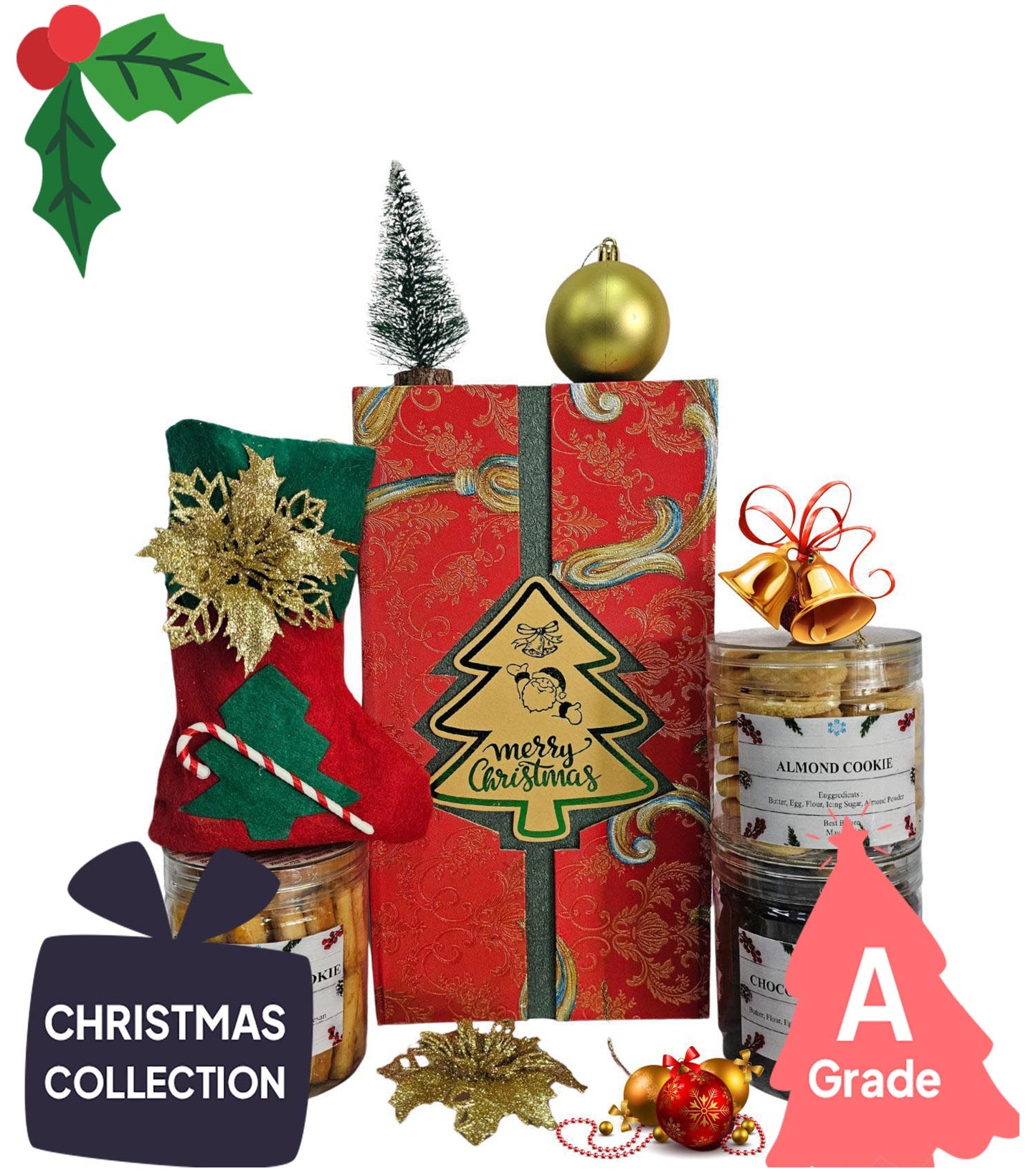Christmas, Gift, Hampers