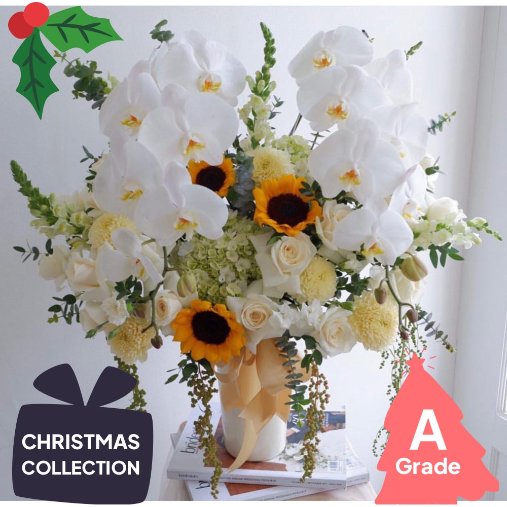 Christmas, Vase, Elegan