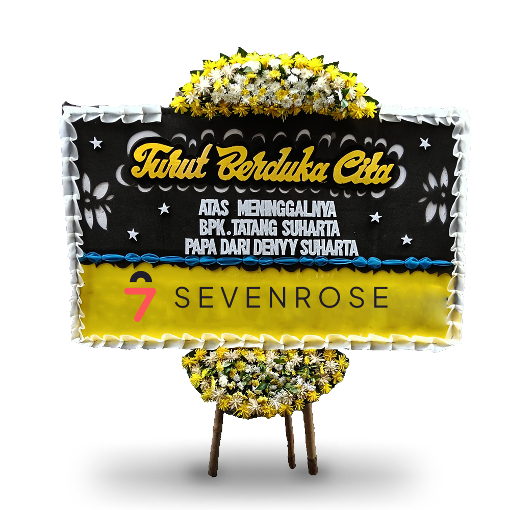 Papan Bunga, Duka Cita, Black