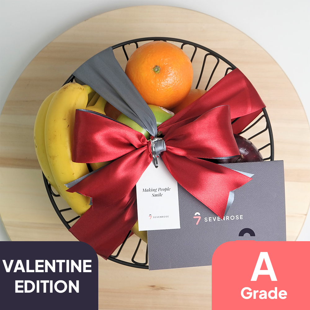 Valentine, Fresh, Fruit Hampers