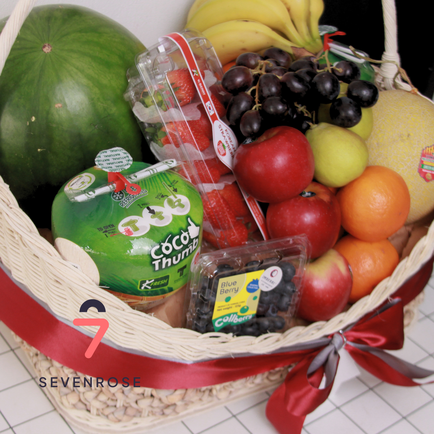 Fruit Hampers, Rattan, Elegan