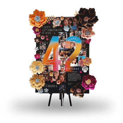 Papan Bunga, Birthday, Premium