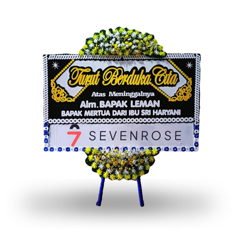 Papan Bunga, Duka Cita, Hitam