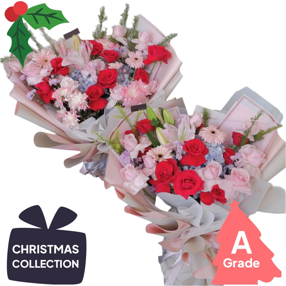 Christmas, Lily, Bouquet