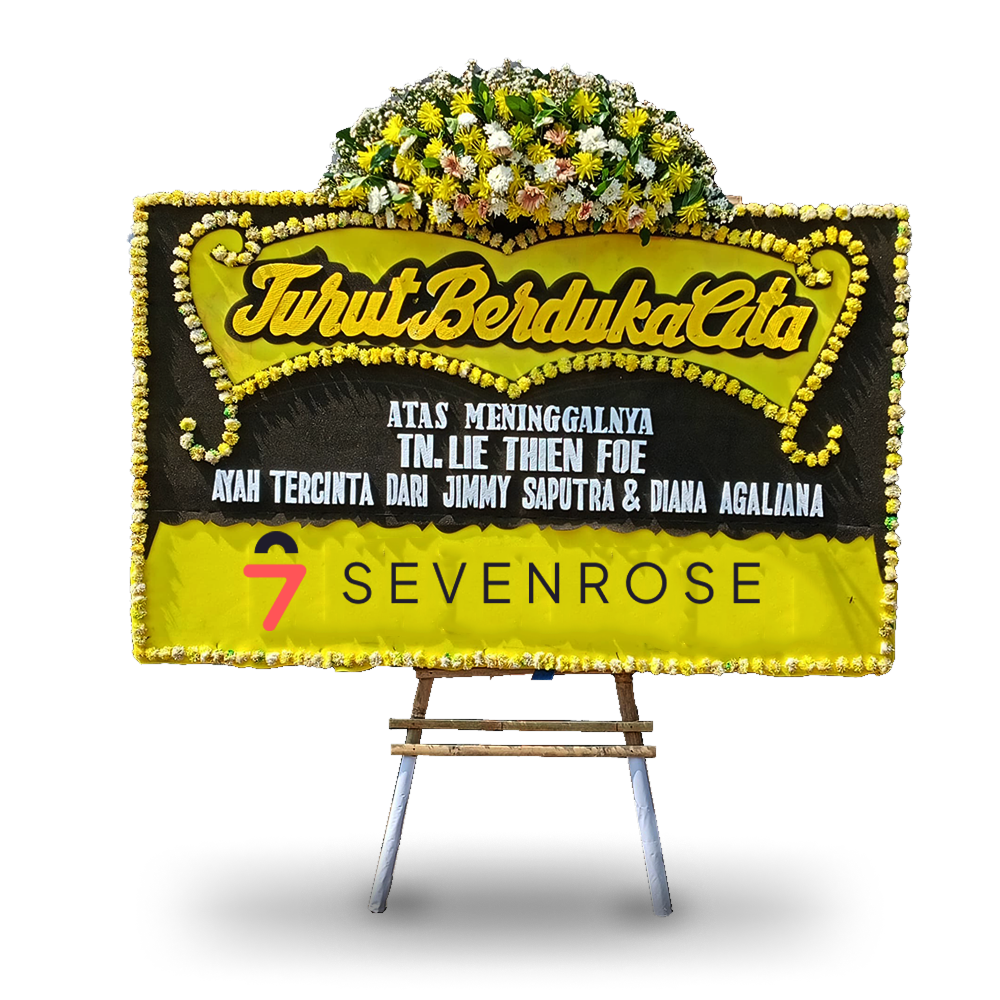 Papan Bunga, Duka Cita, Yellow