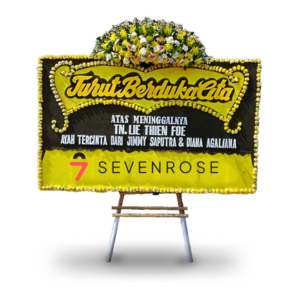 Papan Bunga, Duka Cita, Yellow