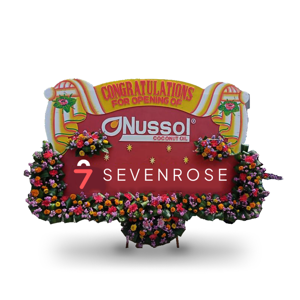 Papan Bunga, Congratulations, Red