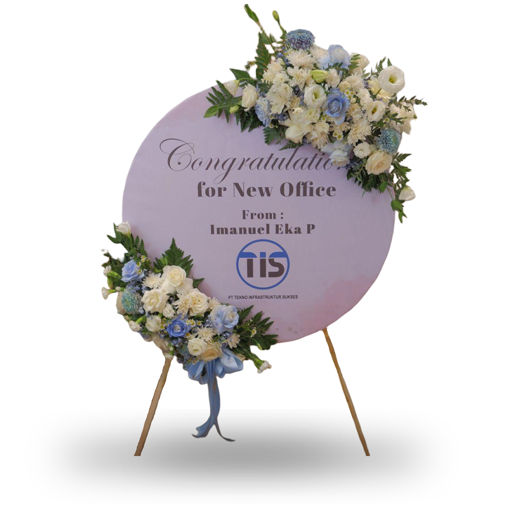 Papan Bunga, Canvas, Congratulations