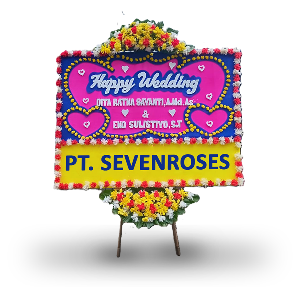 Papan bunga, Wedding, Premium