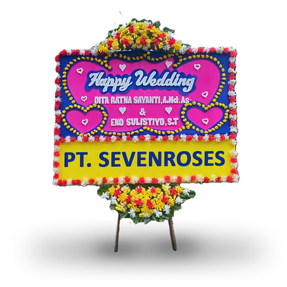 Papan bunga, Wedding, Premium