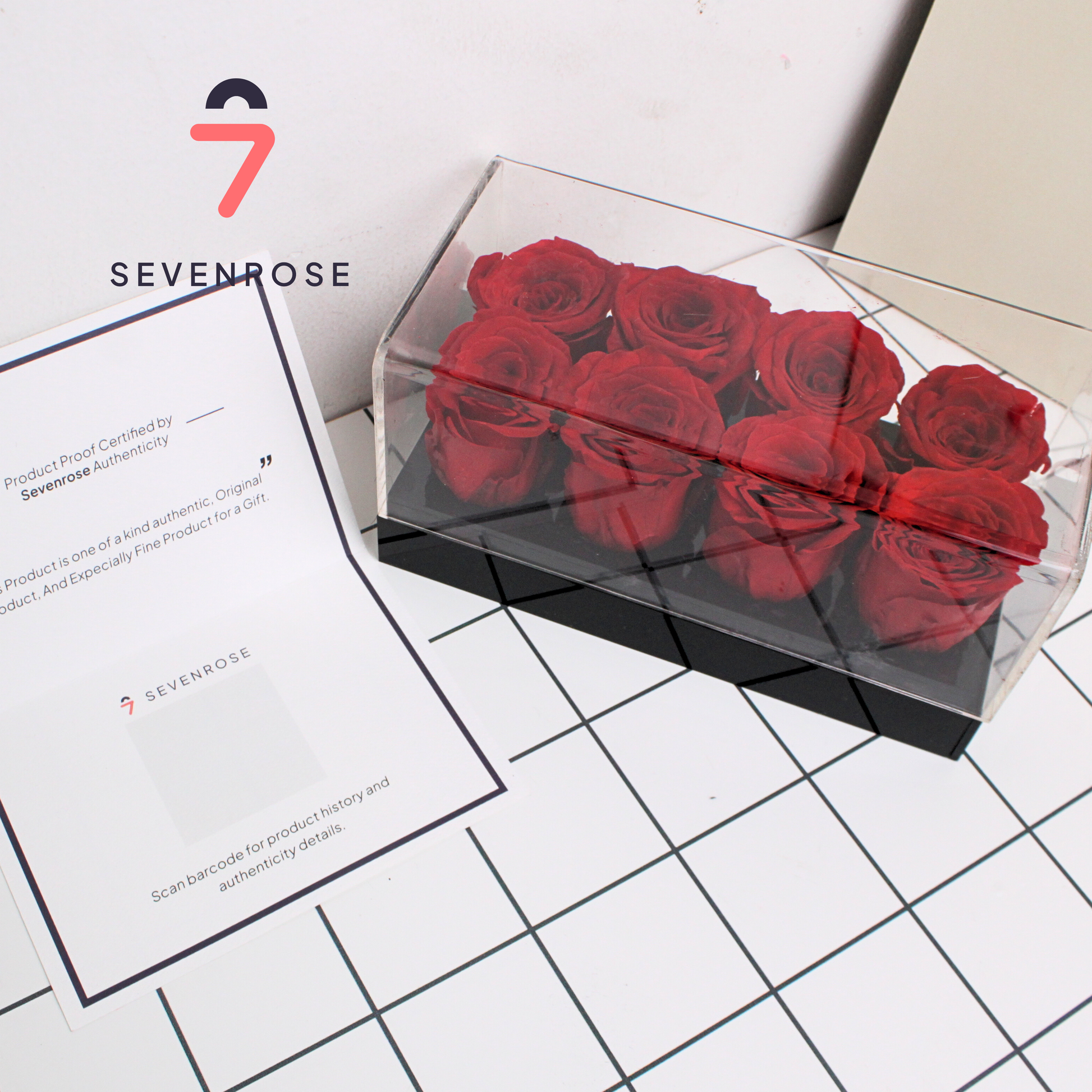 Elegan, Premium, Red Rose
