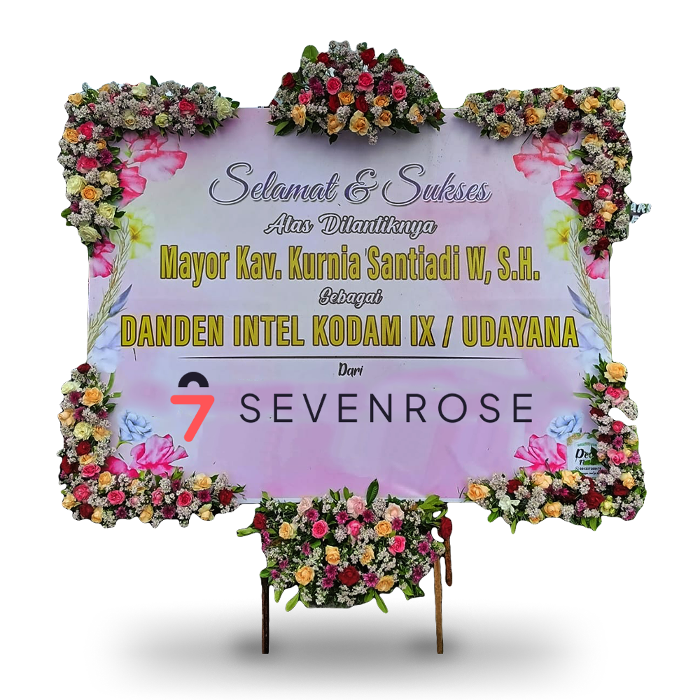 Papan Bunga, White, Selamat