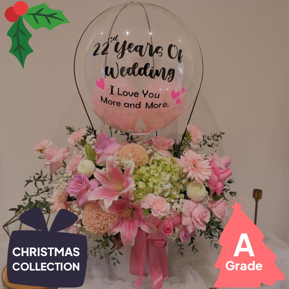 Christmas, Hot Air Bloombox, Premium