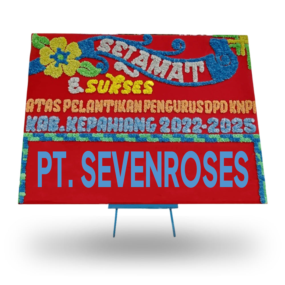 Papan Bunga, Selamat, Sukses