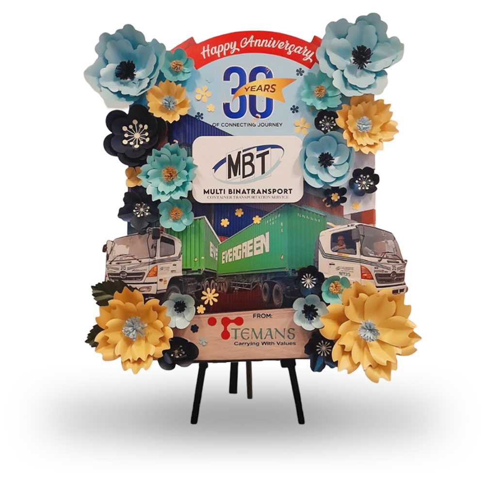 Anniversary, Papan Bunga, Premium