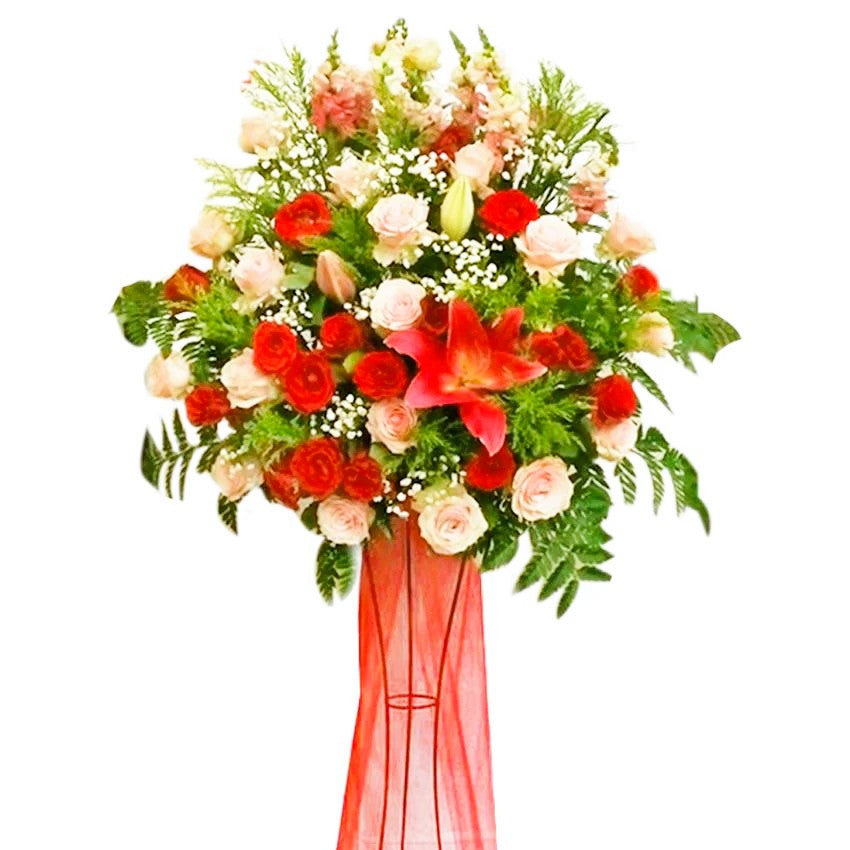 Standing Flower, Bunga Peresmian, Premium