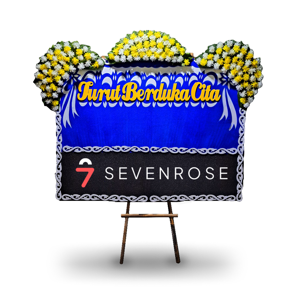 Papan Bunga, Duka Cita, Biru