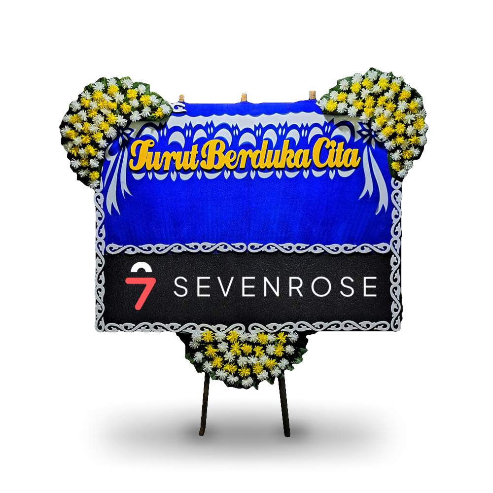 Hitam, Biru, Papan Bunga