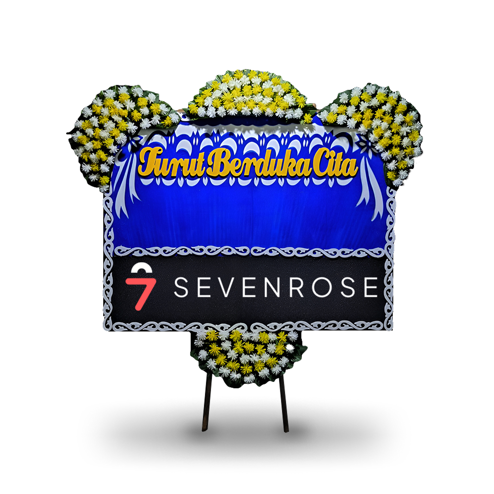 Papan Bunga, Duka Cita, Biru
