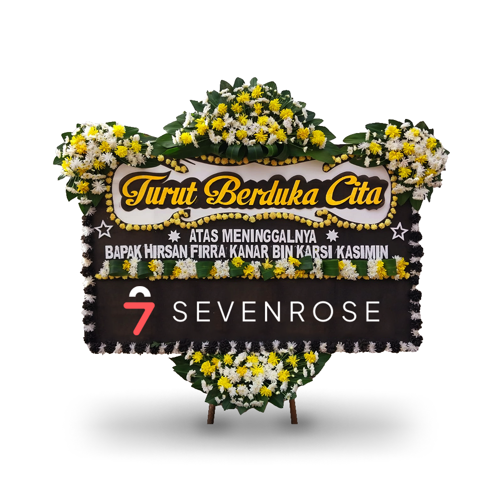 Papan Bunga, Black, Duka Cita