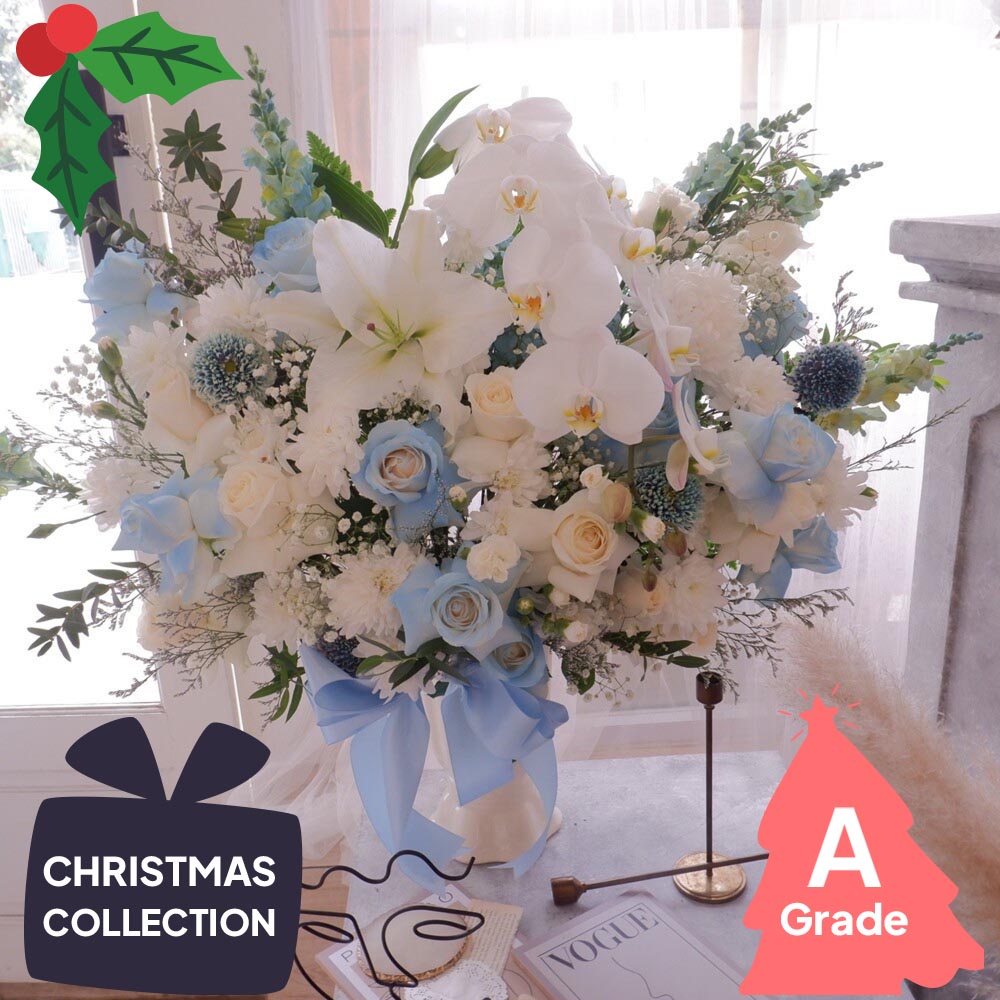 Christmas, Vase, Elegan