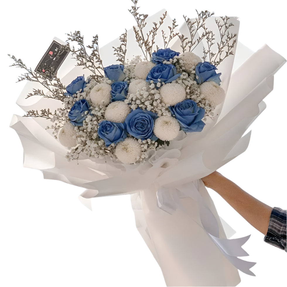Bouquet Flower, Graduation, Peony
