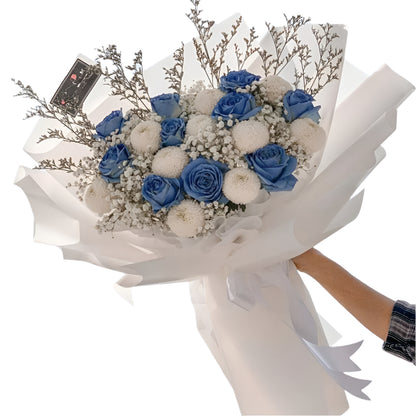 Bouquet Flower, Graduation, Peony