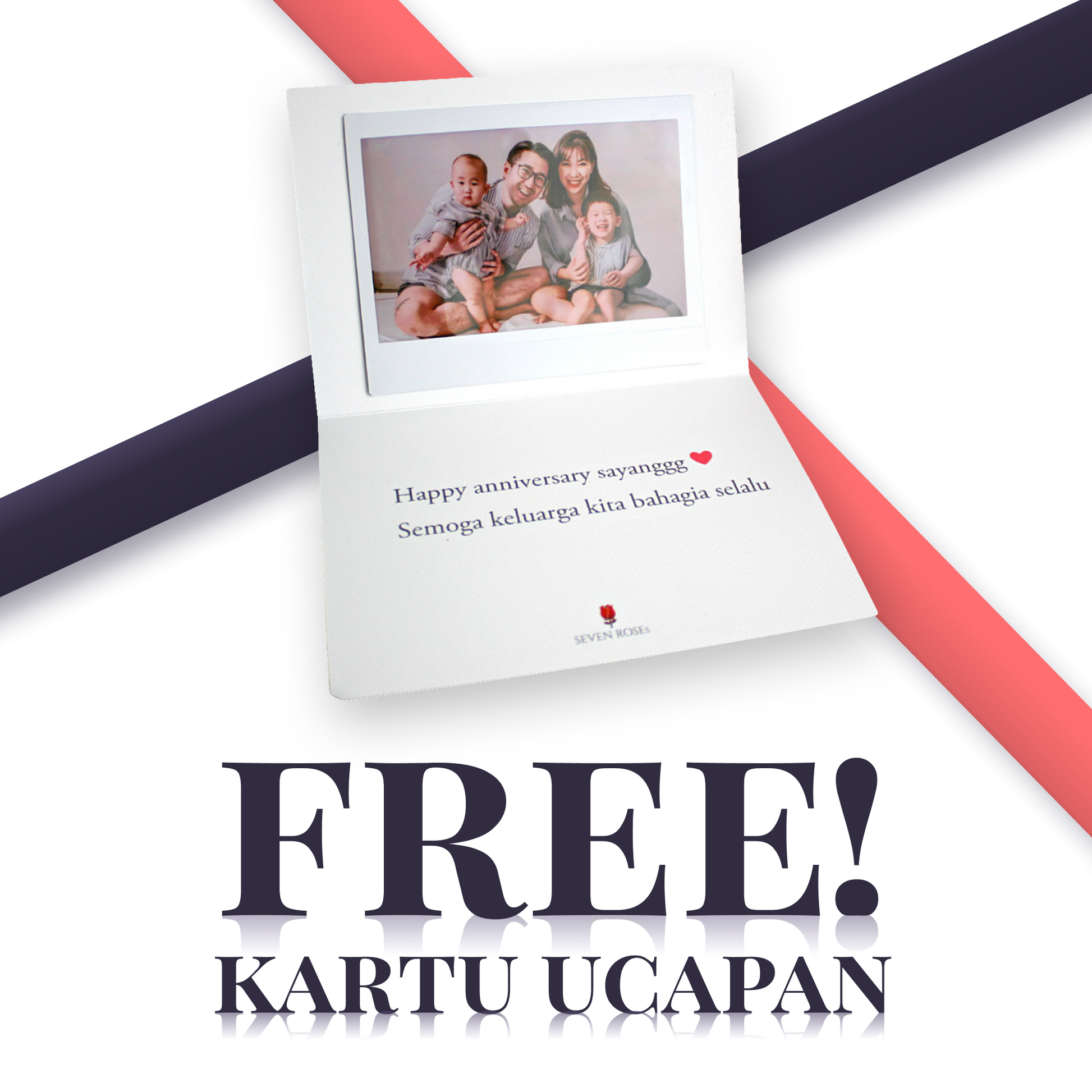 Free, Kartu Ucapan, Sevenrose