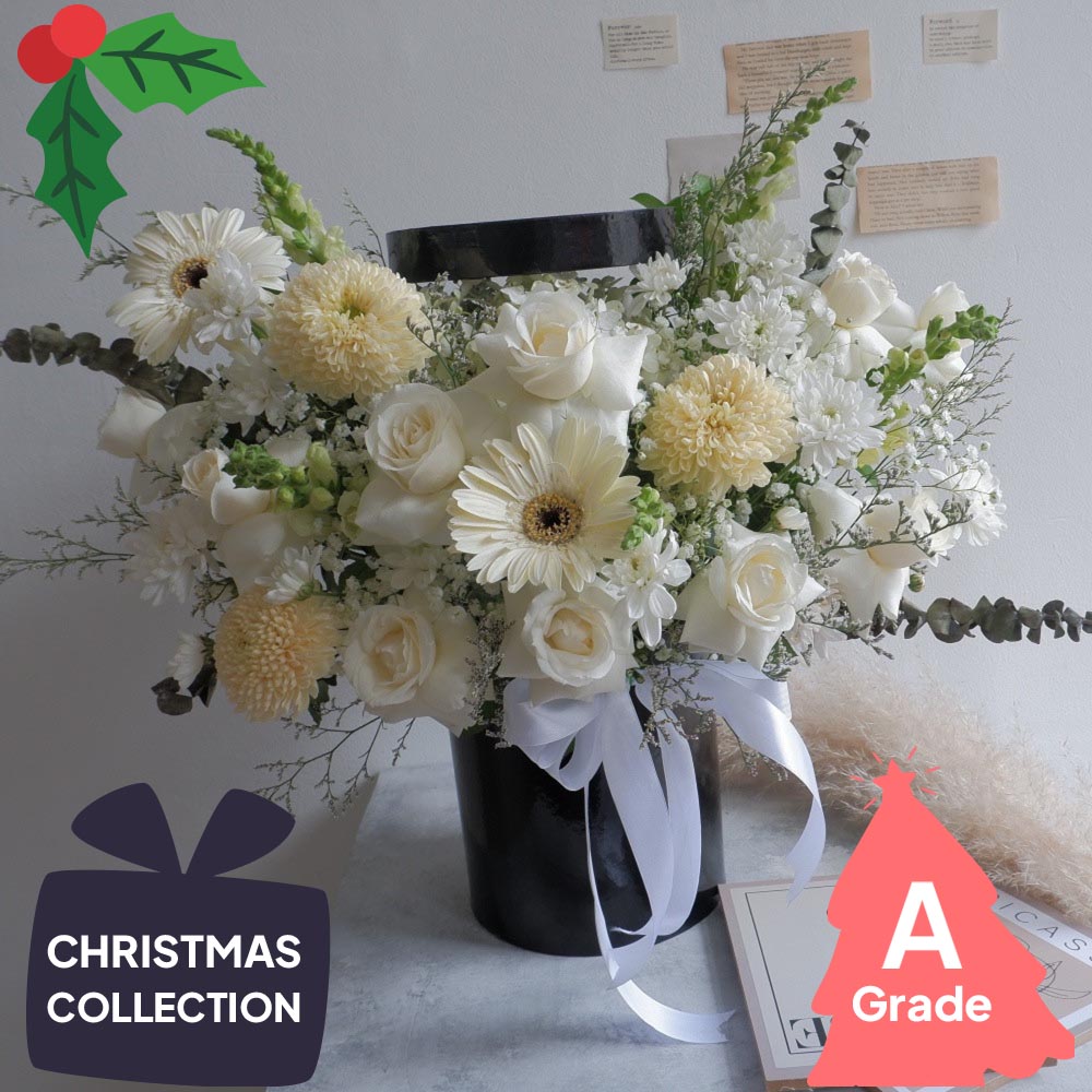 Christmas, Bloombox, Peony