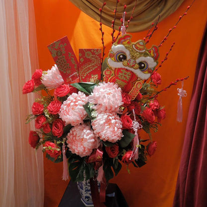 Premium Vase, Imlek, Elegan