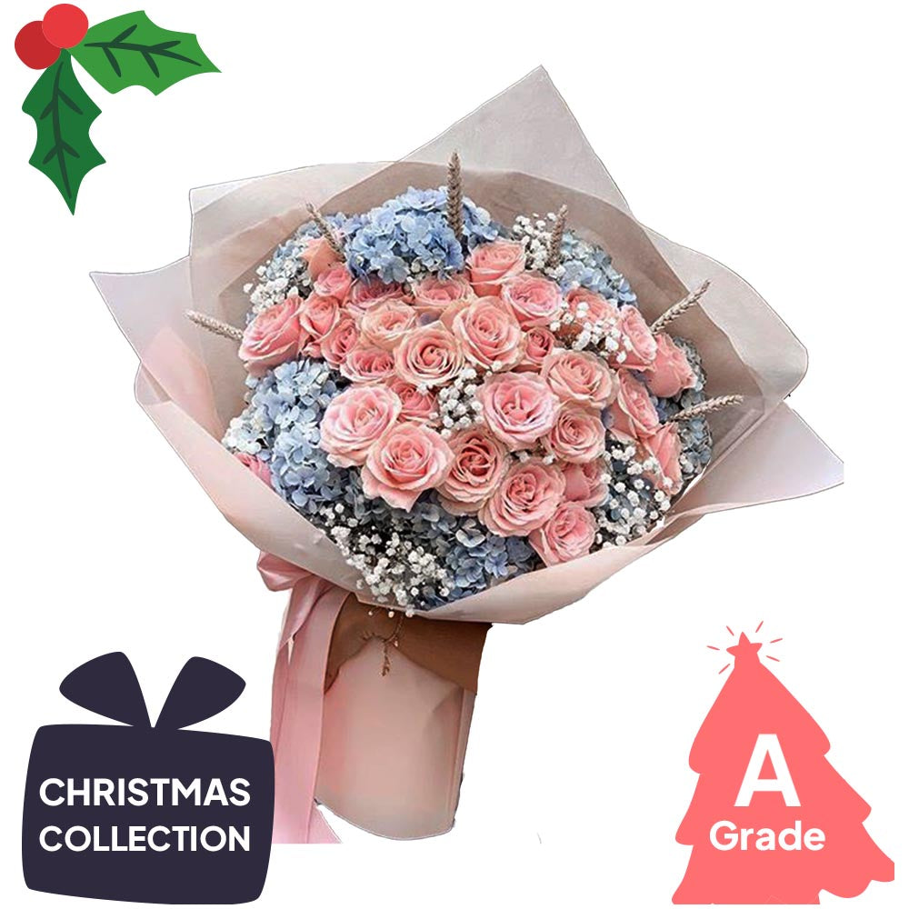 Christmas, Bouquet, Elegan