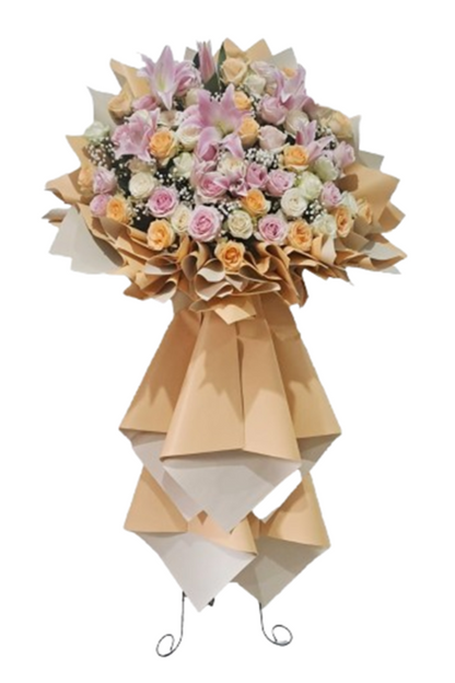 Standing Flower, Premium, Modern, Congratulation
