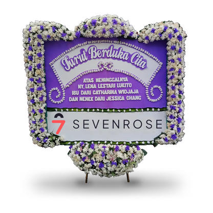 Papan Bunga, Purple, Duka Cita