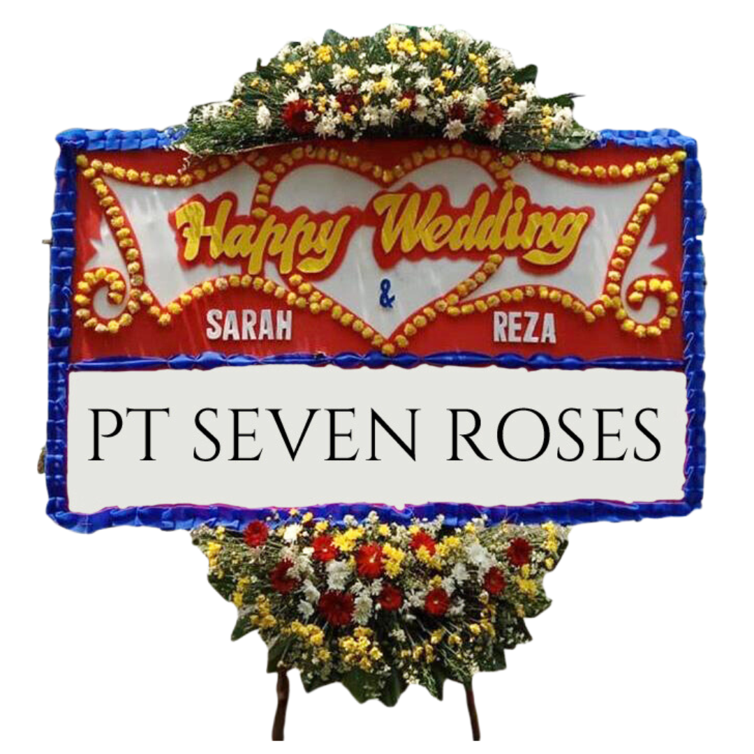 Papan Bunga, Wedding, Red