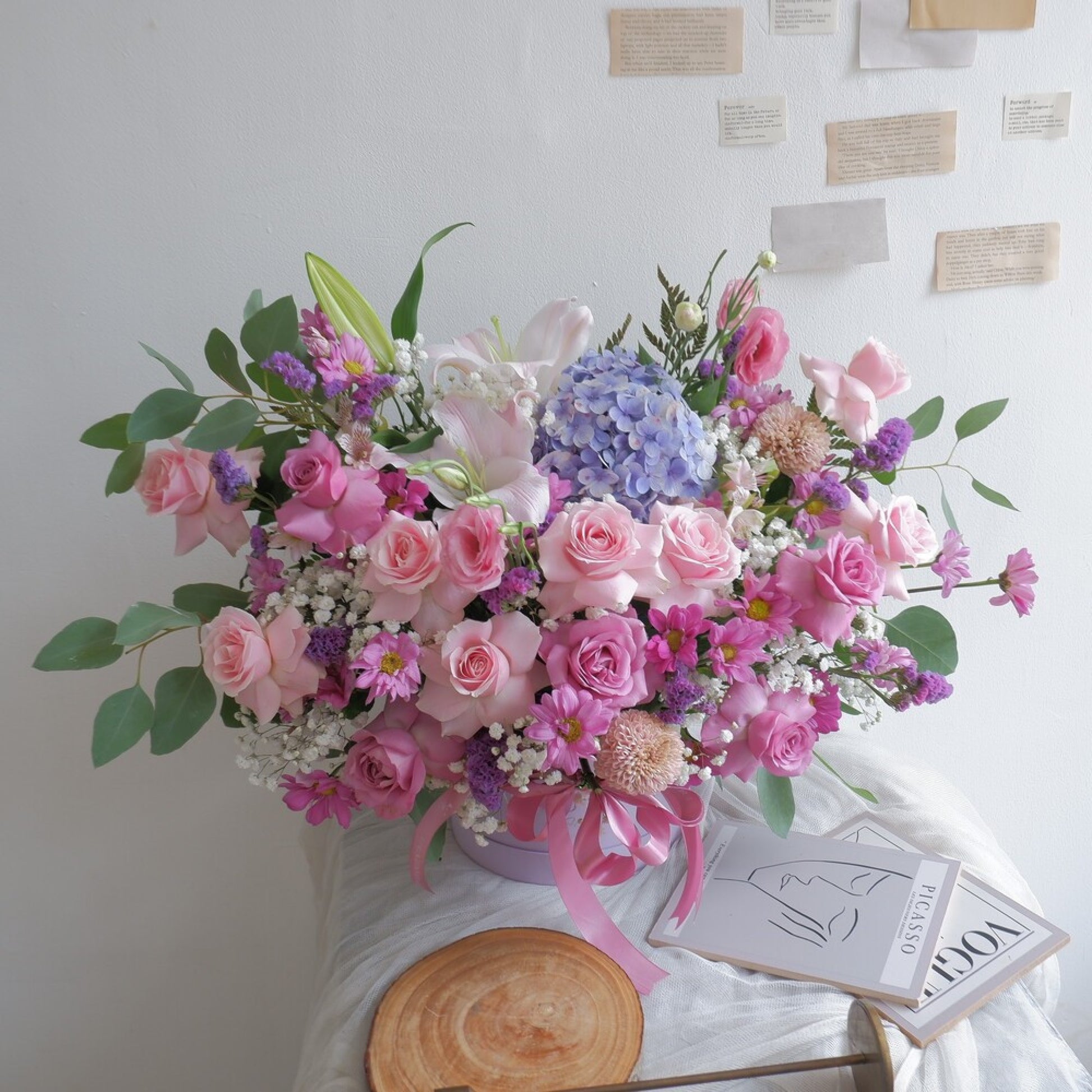 Bloom Box, Elegan, Fresh Flower