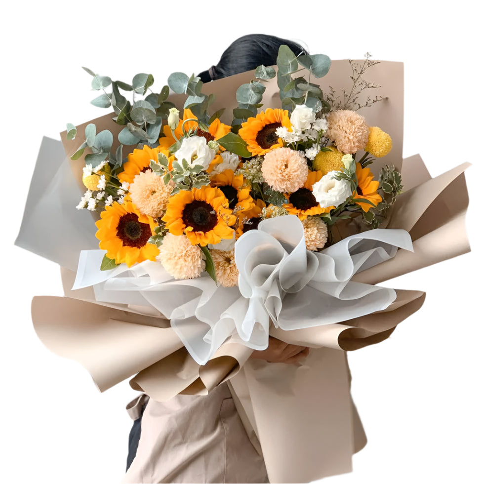 Sun Flower, Graduation, Bouquet Flower