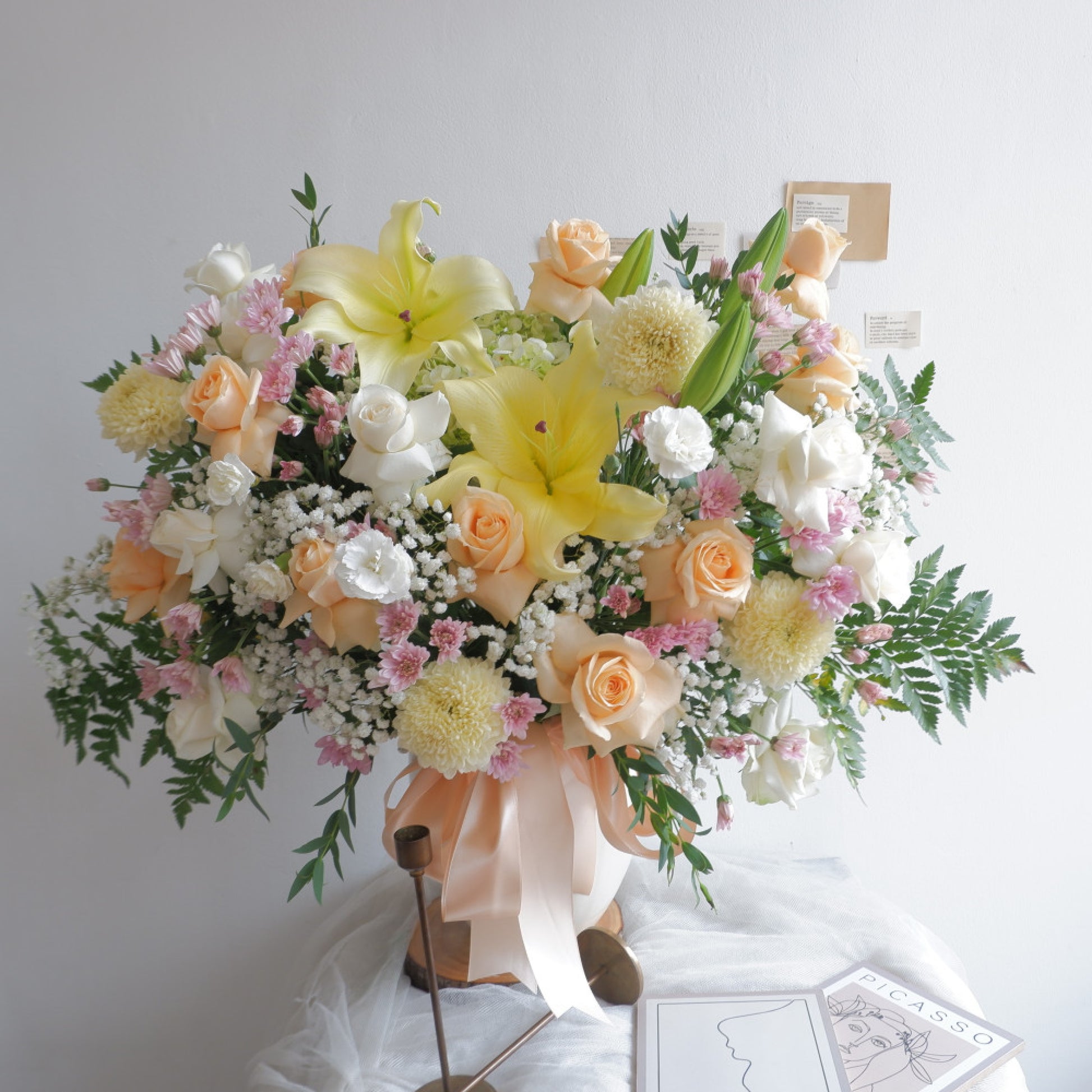 Lily, Rose, Vase
