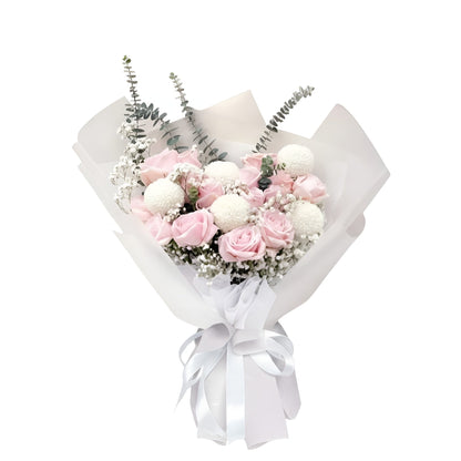 Pompom, Rose, Graduations
