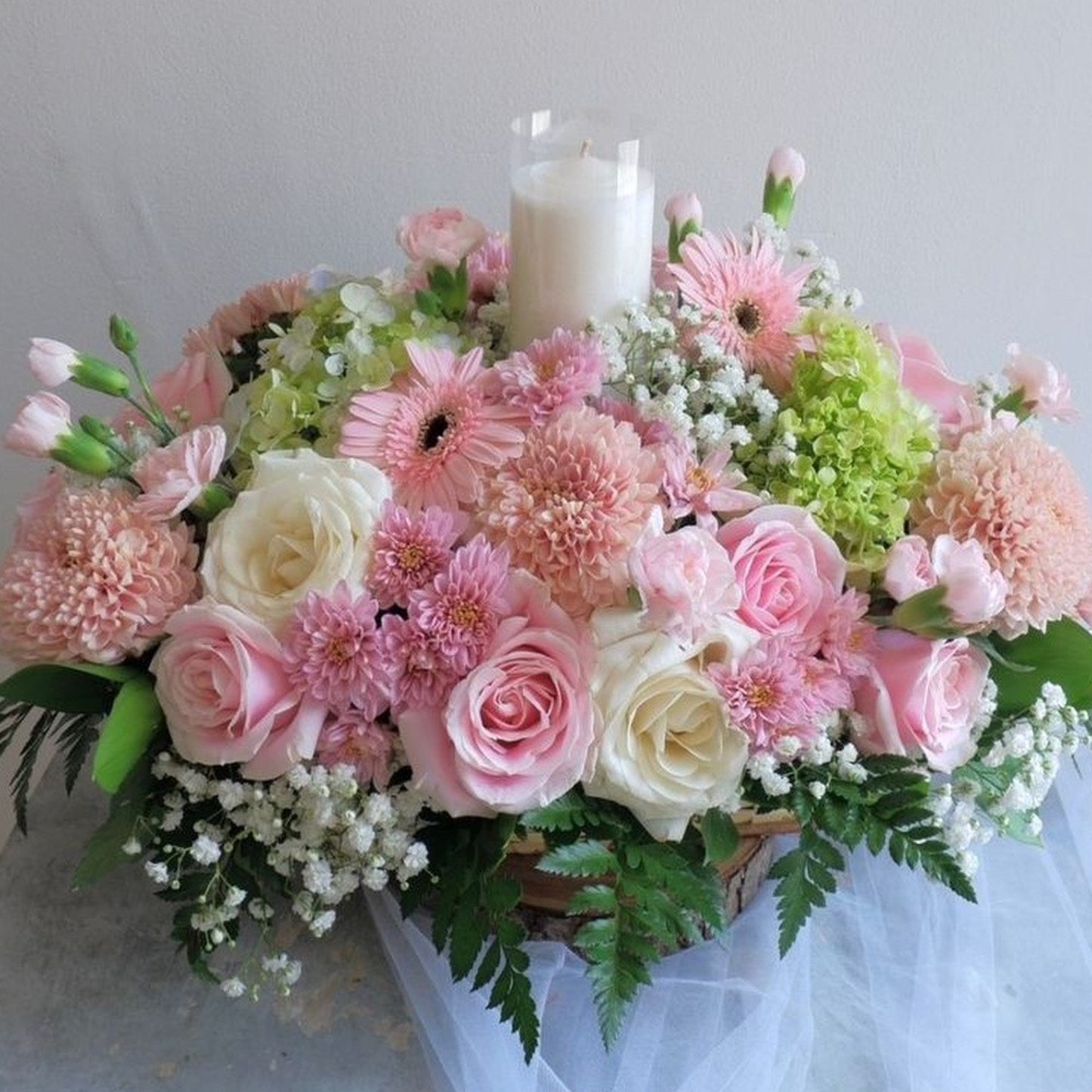 Basket Flower, Fresh Flower, Grand Opening
