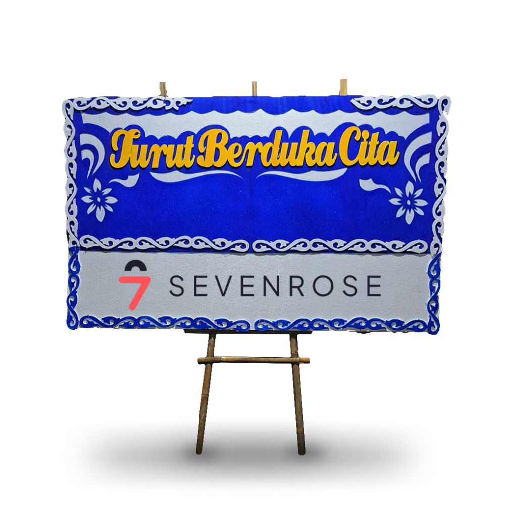Papan Bunga, Duka CIta, Biru