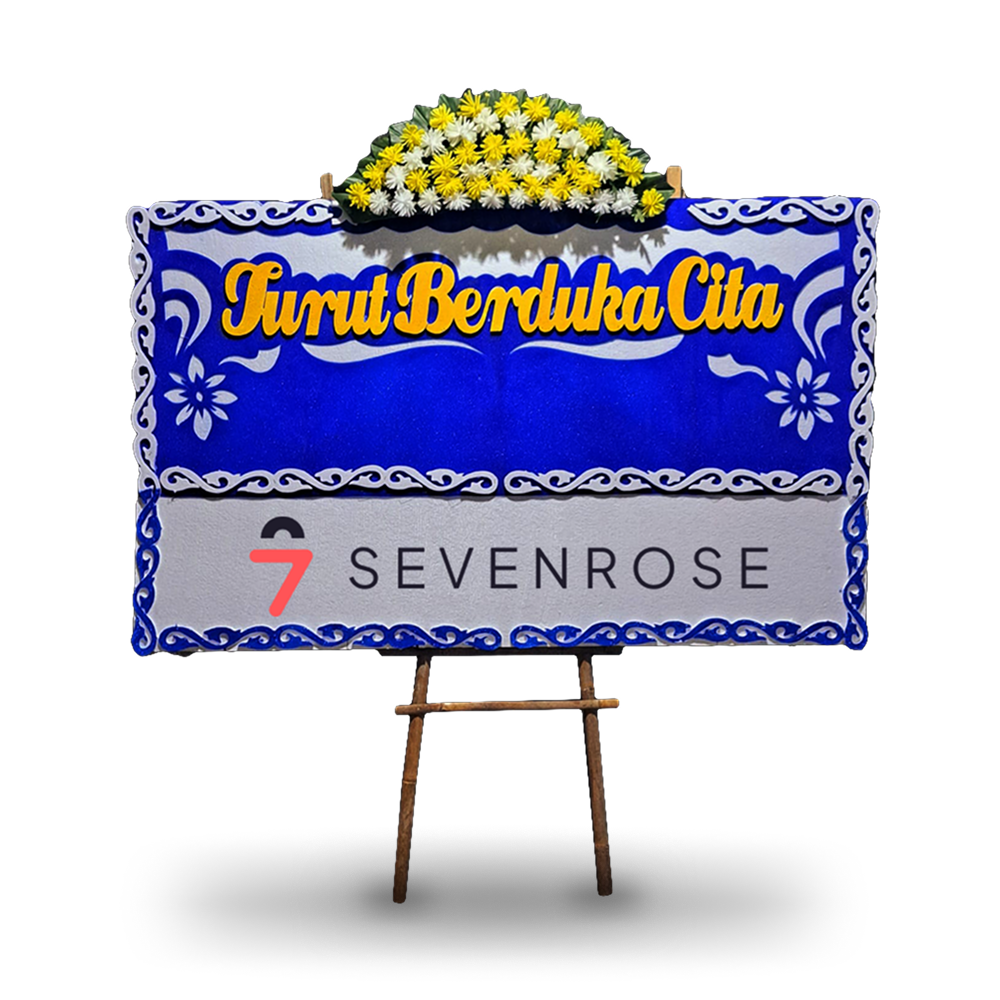 Biru, Papan Bunga, Duka Cita