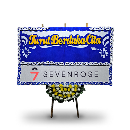 Duka Cita, Papan Bunga, Biru