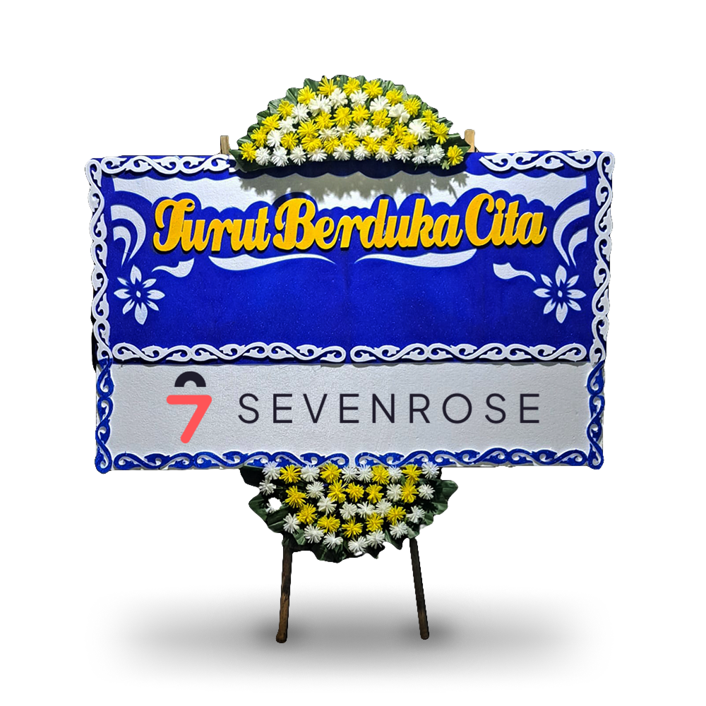 Duka Cita, Biru, Papan Bunga