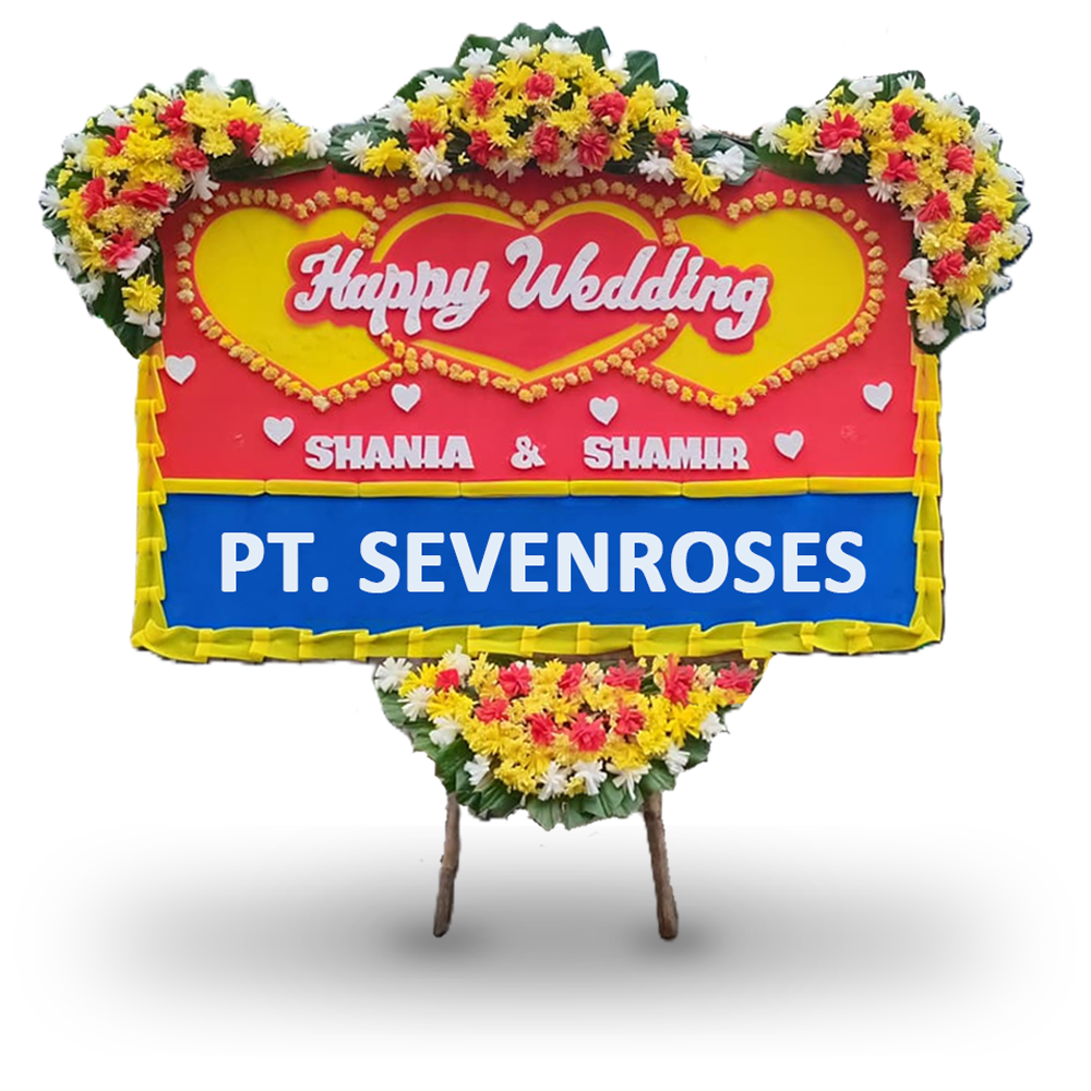 Papan Bunga, Wedding, Premium