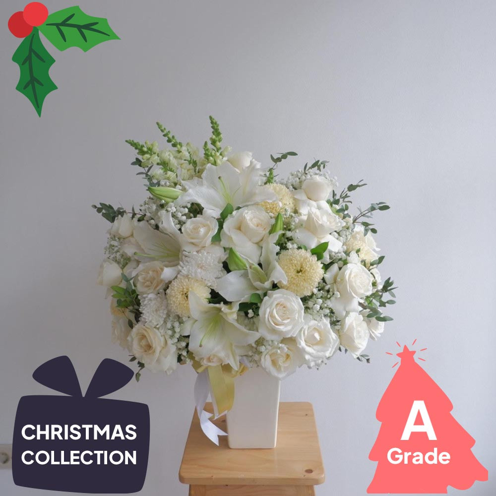 Christmas, Vase, Elegan